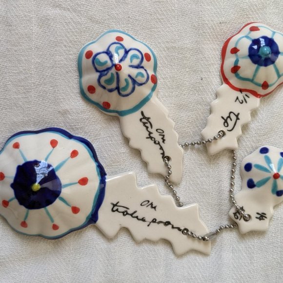 Anthropologie Ceramic Measuring Spoons Set - Picture 5 of 5